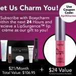 BoxyCharm Coupon Code – Free Tarte LipSurgence! ($24 Value)
