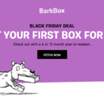 BarkBox Black Friday Deal – First Box For $5