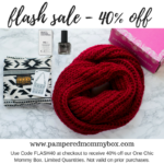 Pampered Mommy Flash Sale – 40% Off One Chic Mommy Box