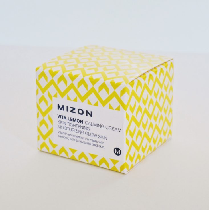 Beauteque BB Box October 2017 Item 4 Mizon calming cream