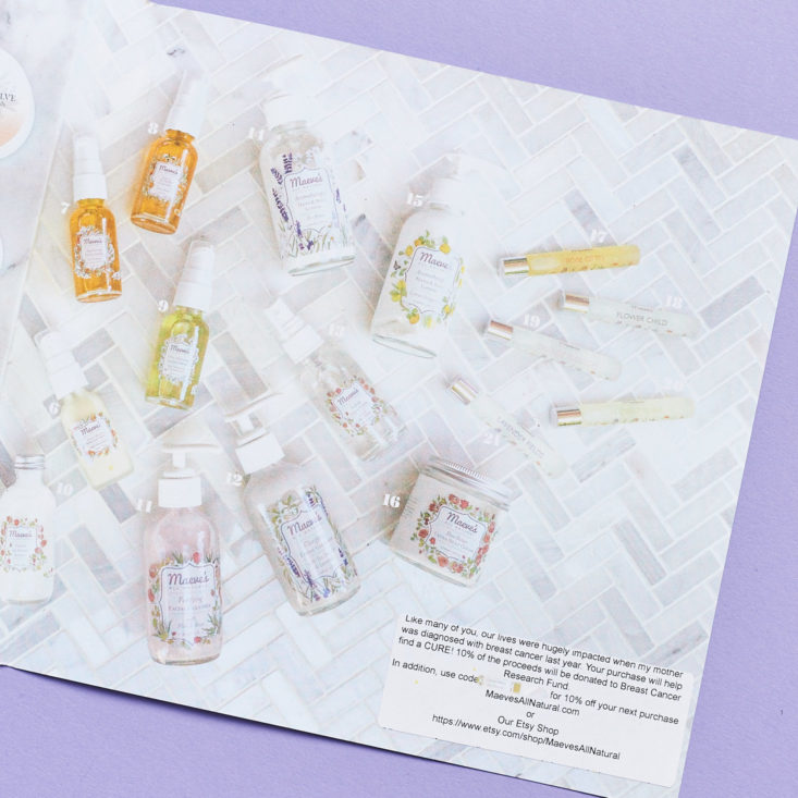 In the October 2017 Kloverbox: Natural products to celebrate Breast Cancer Awareness Month!