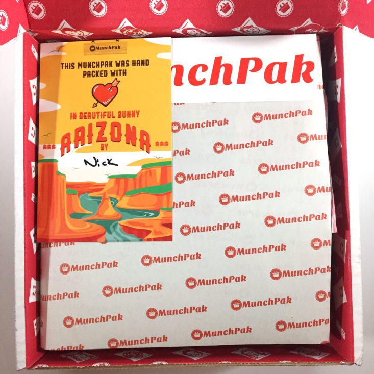 MunchPak Box October 2017 - 0002