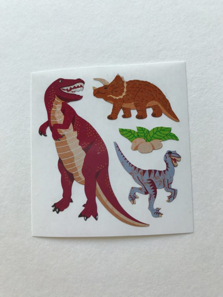 Pipsticks October 2017 Dinosaurs