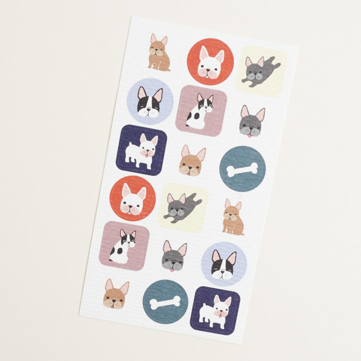 french bull dog stickers