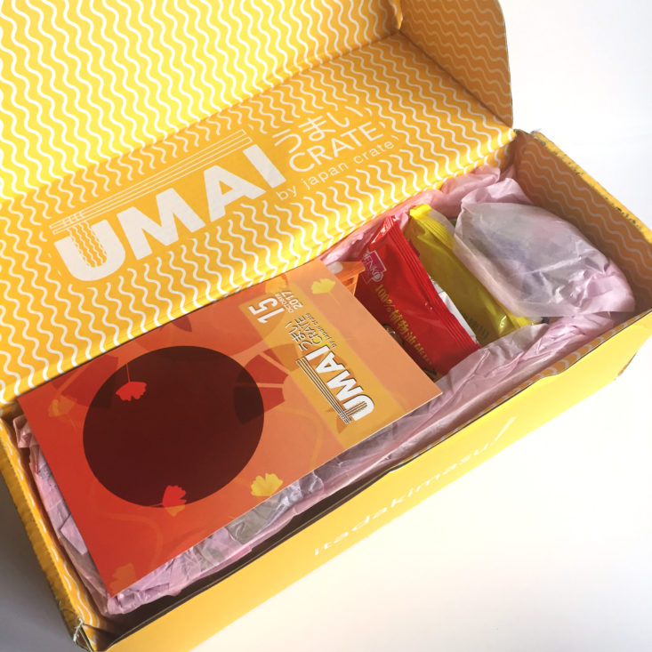 Umai Crate Box October 2017 - 0002