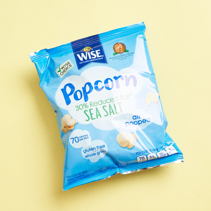 Sea Salt Popcorn Bag