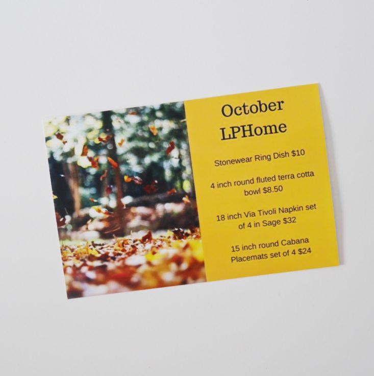 LuxePineapple Post Home October 2017 Card