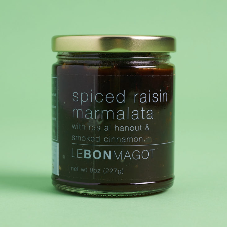 Spice Raisin Marmalata from Le Bon Magot