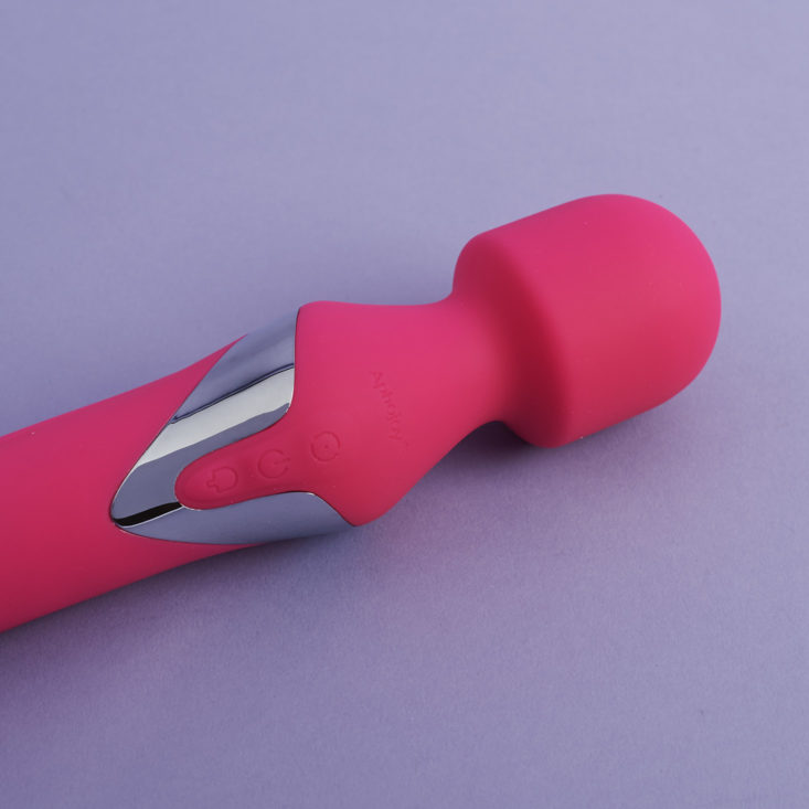 close up of pink Aphojoy Angel personal massager