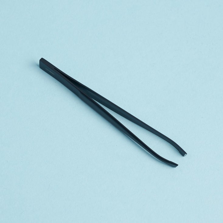 black tweezers