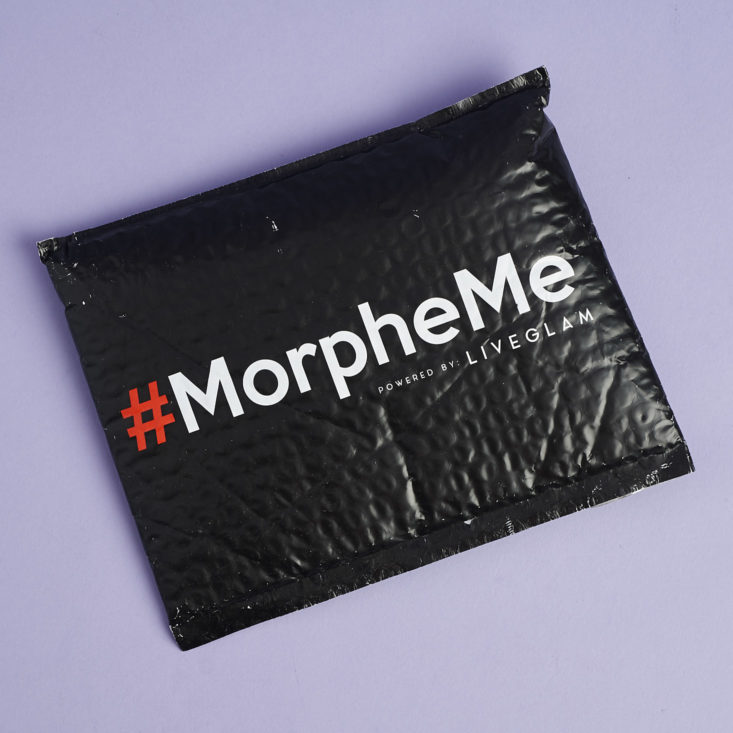 MorpheMe mailing envelope