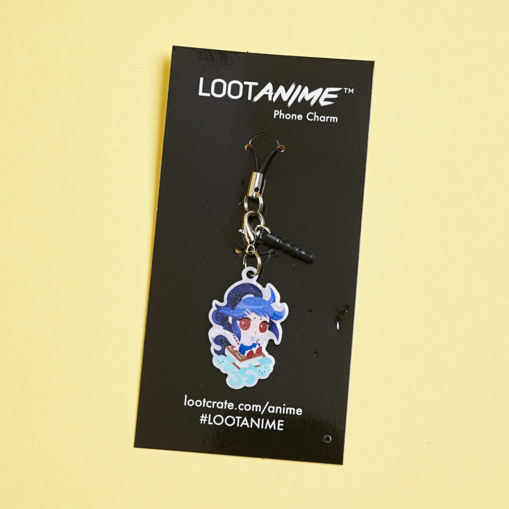 loot anime mascot yume sparkly phone charm