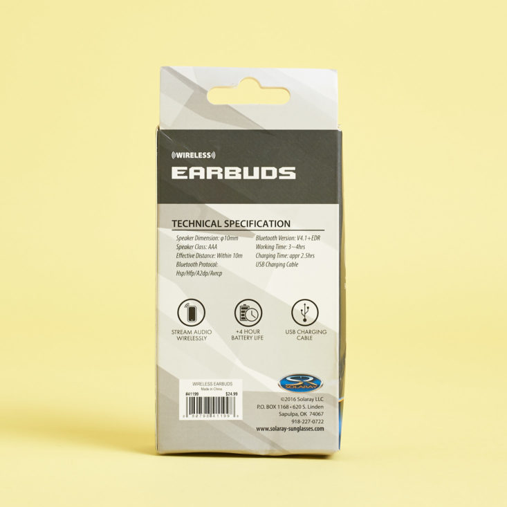 earbuds box