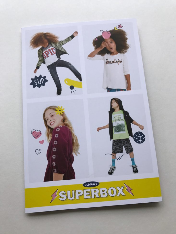Old Navy November Superbox 2017 Booklet