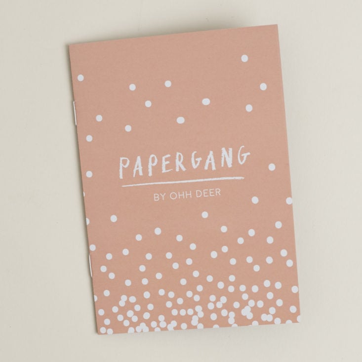 Booklet for October 2017 Papergang