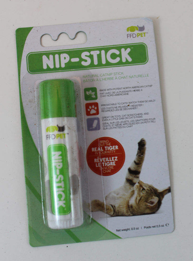 Pet Treater Cat Pack November 2017 Nip Stick