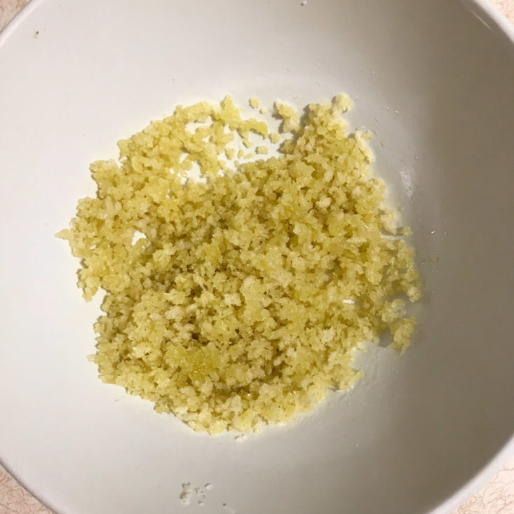 bread crumbs mixed with olive oil