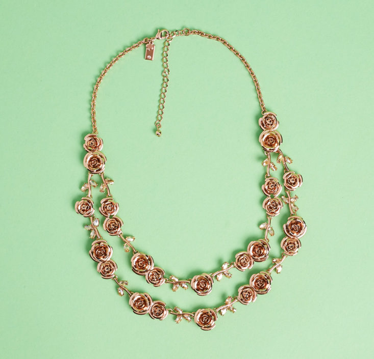 rose necklace