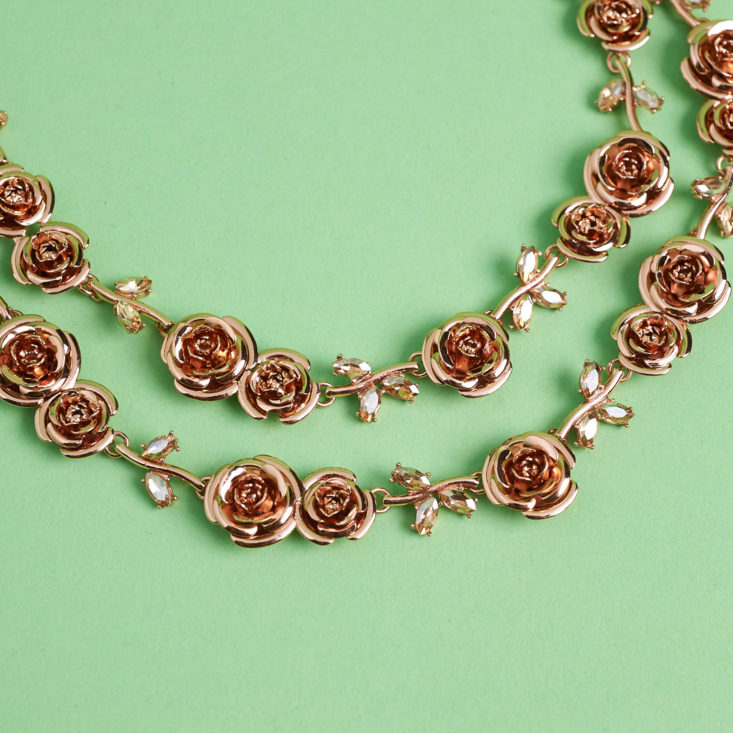 rose necklace