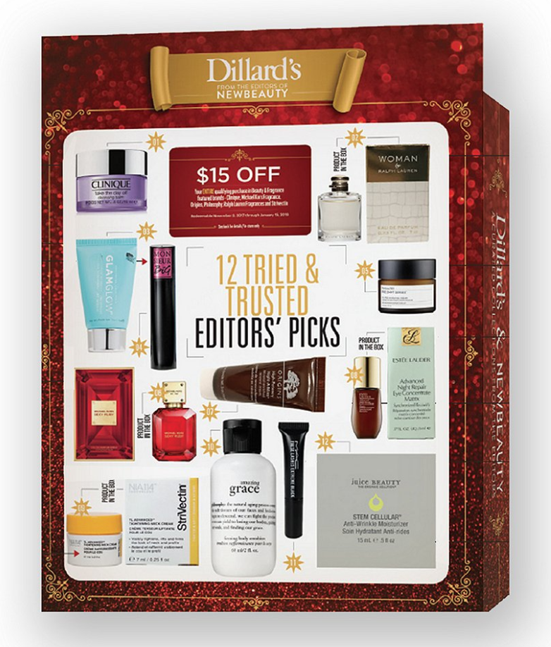 Dillards New Beauty Editors' Picks Holiday Box