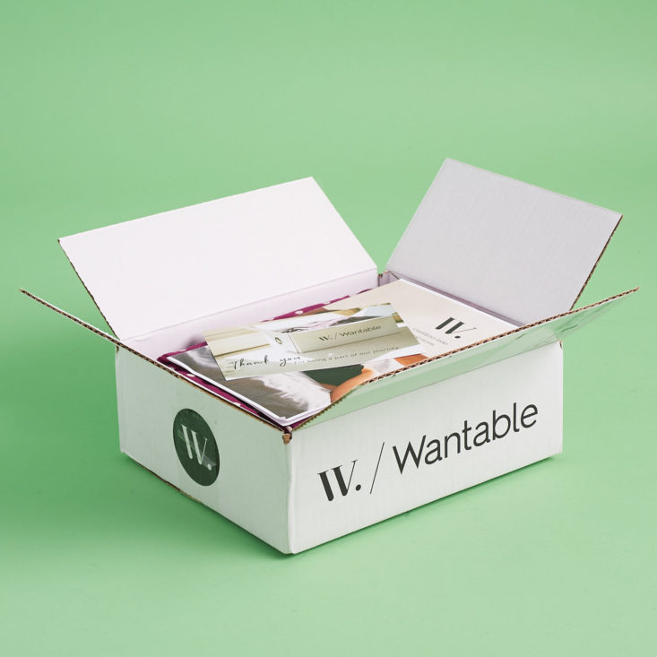 wantable box opened