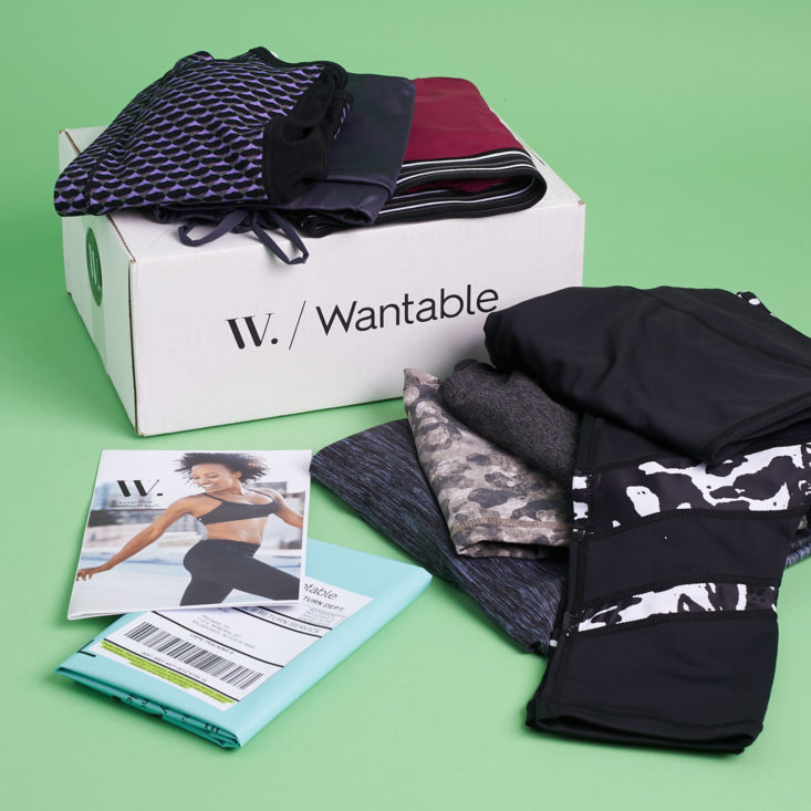 wantable box items for november 2017