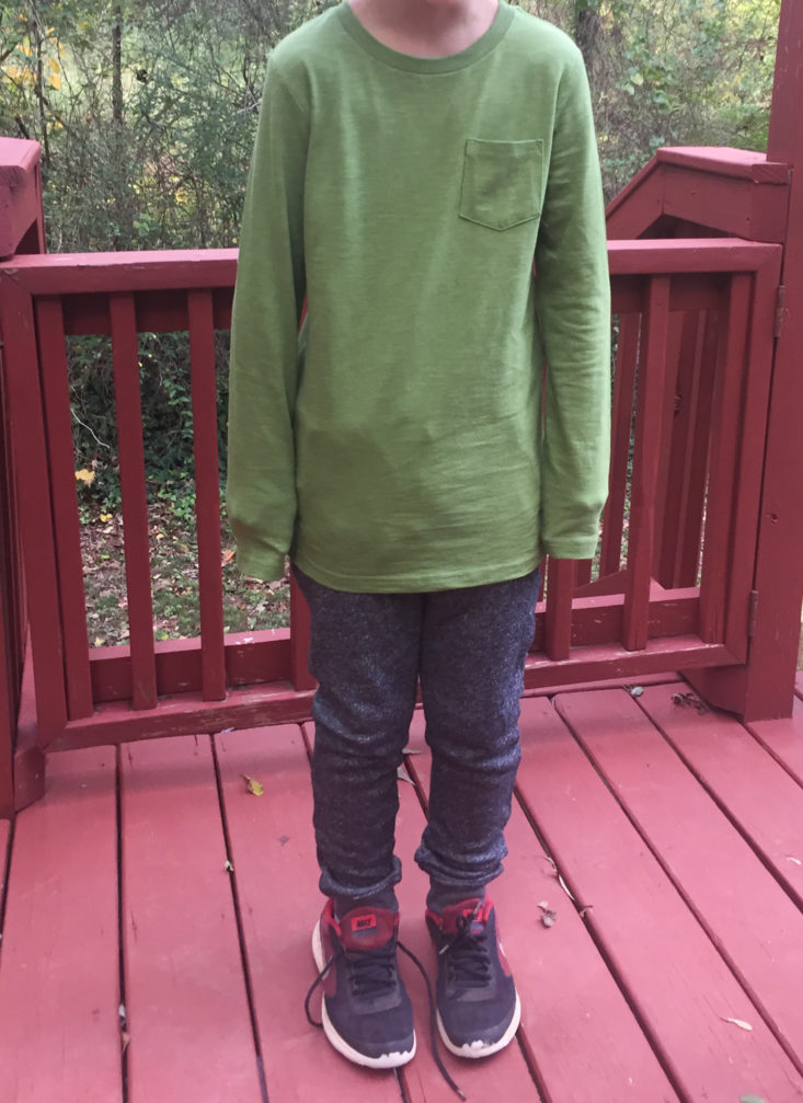 fabkids boys october 2017 top and pants outfit