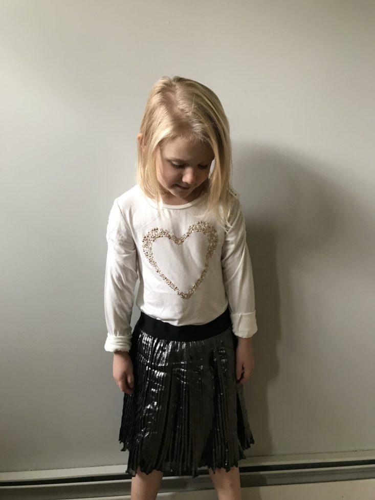 kidpik Holiday 2017 Model Skirt