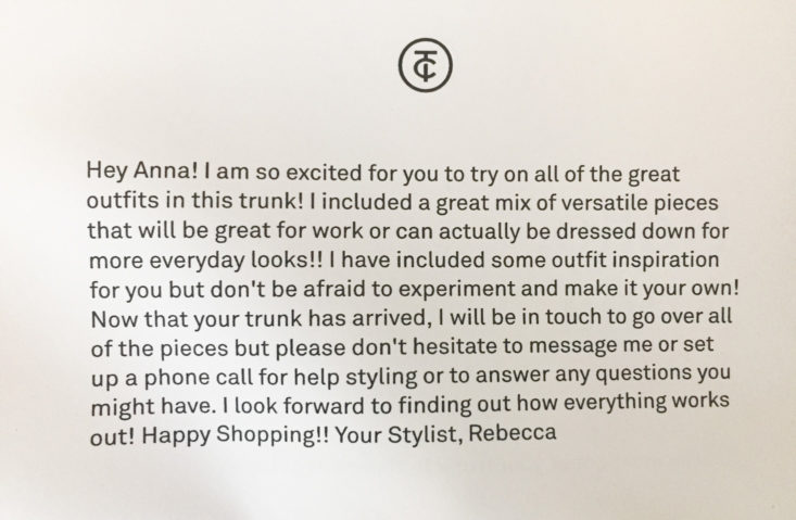 Trunk Club October 2017