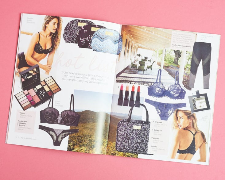 Inside the Adore Me holiday catalog