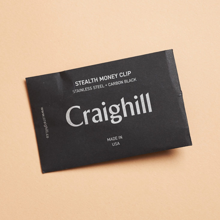 Craighill Stealth Money Clip case