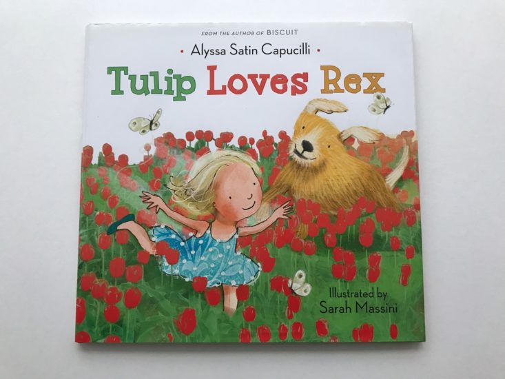 tulip loves rex children's book cover