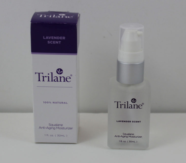 Trilane Squalane Anti-Aging Moisturizer in Lavender 