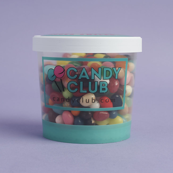 tub of assorted jelly bellies