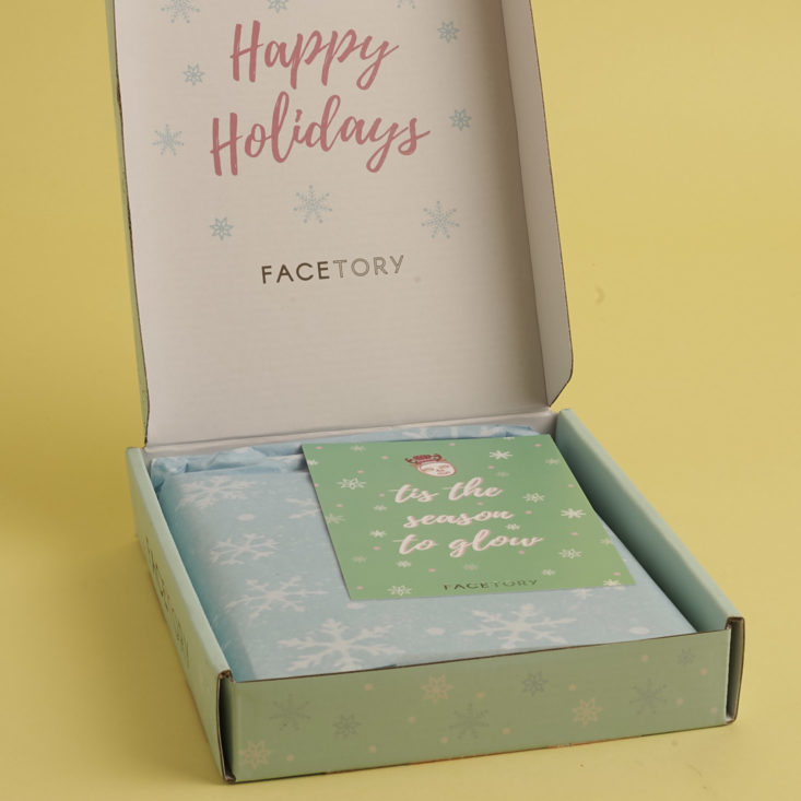 Facetory Seven Lux Box December 2017 Inner Box -0002
