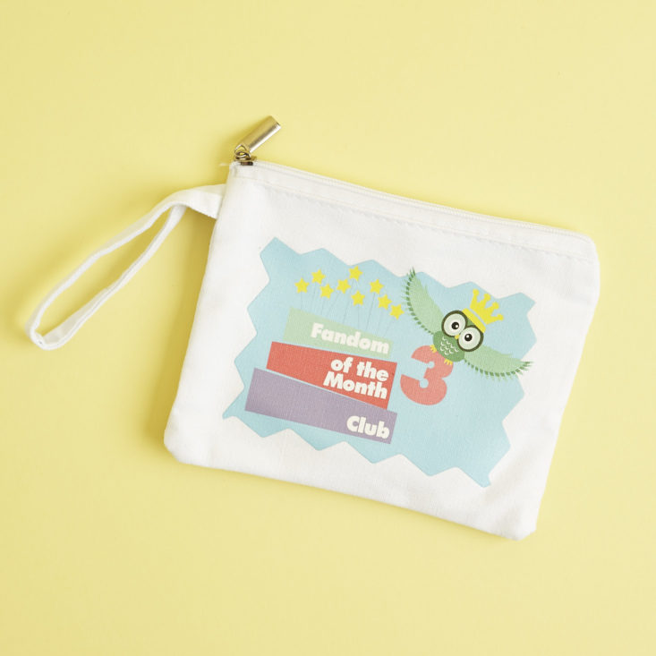 Fandom of the Month Club 3rd Anniversary Pouch