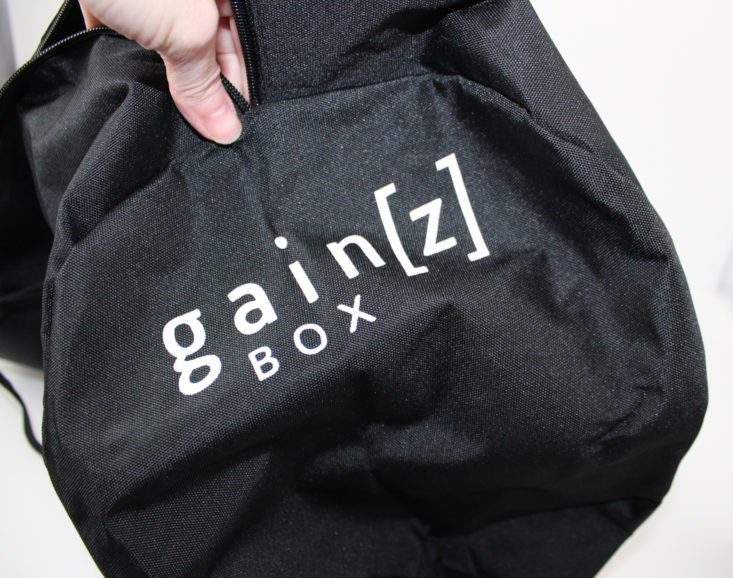 Gainz Box logo on Duffle Bag