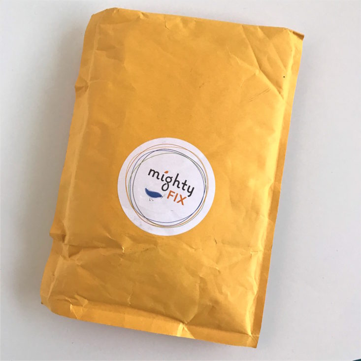 Mighty Fix December 2017 package closed