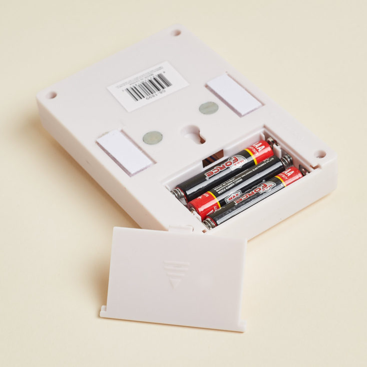 motion sensor light battery