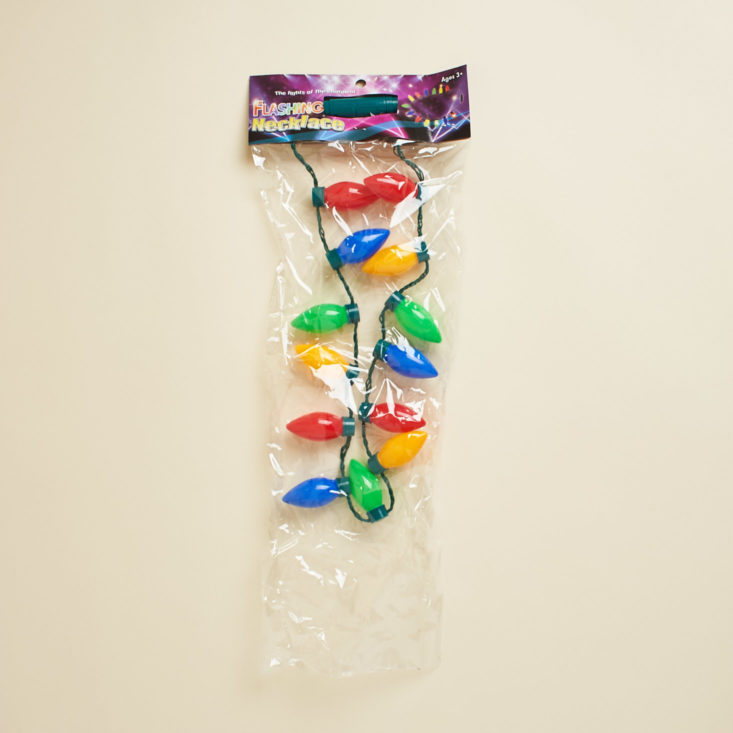 christmas light necklace