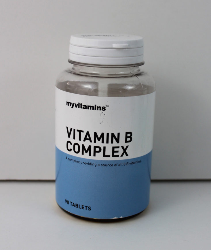 Myvitamins Vitamin B Complex bottle