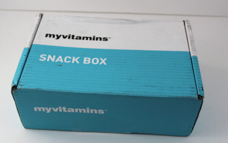 Myvitamins Snack Box November 2017 Box