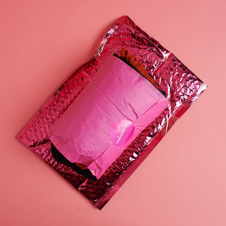 I love the pink foil envelope that Nadine West orders arrive inside!