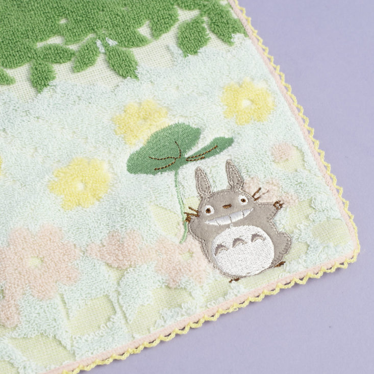 detail of Totoro Hand Towel