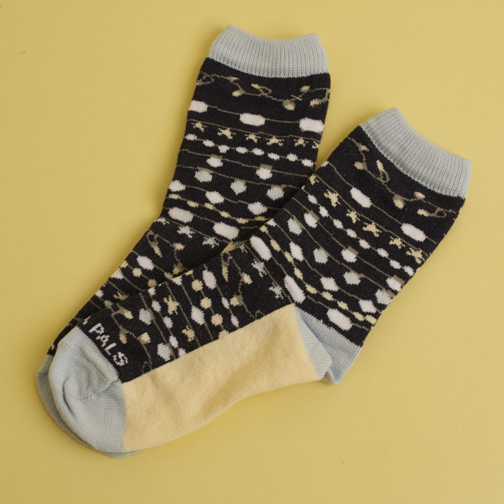 Panda Pals Kid_s Socks Box December 2017 Blue Socks - 0003