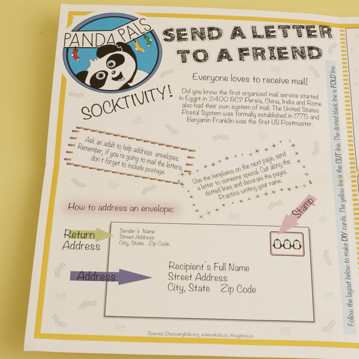 Panda Pals Kid_s Socks Box December 2017 Send Letter - 0006