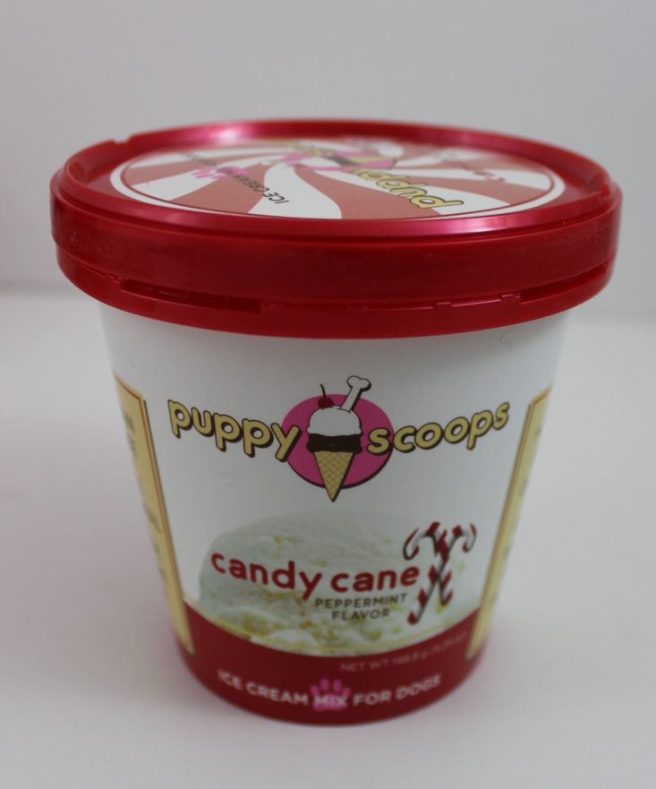 Candy Cane Puppy Scoops Ice Cream Mix