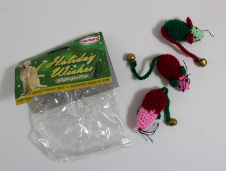Vo-Toys Holiday Wishes (3 pack mice with bells)