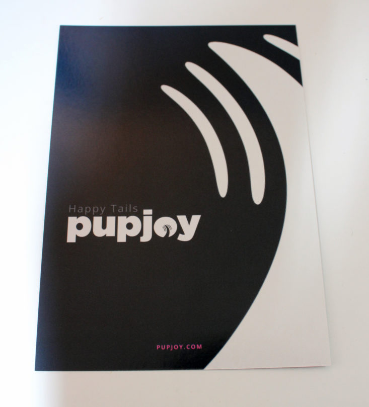 Pupjoy November 2017 Booklet Front