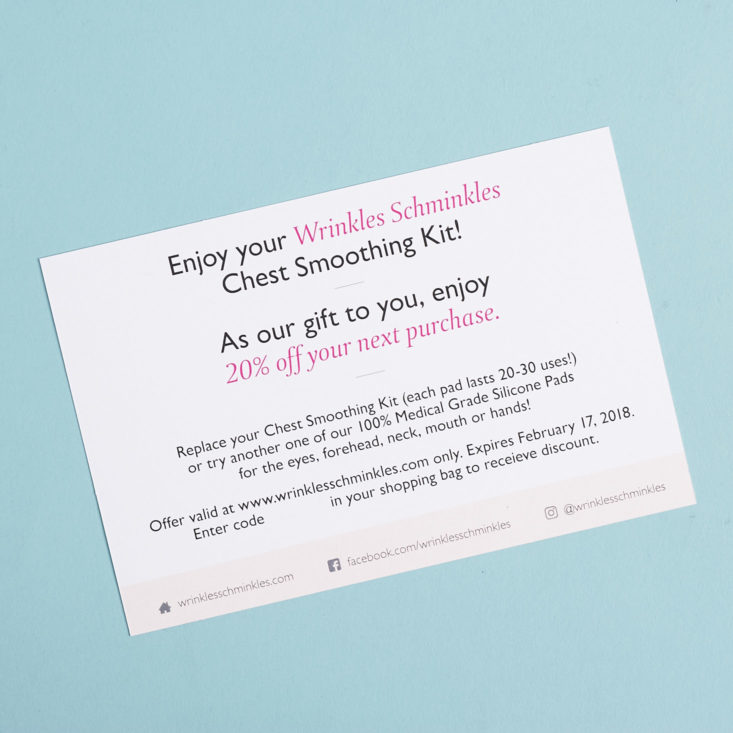 info card